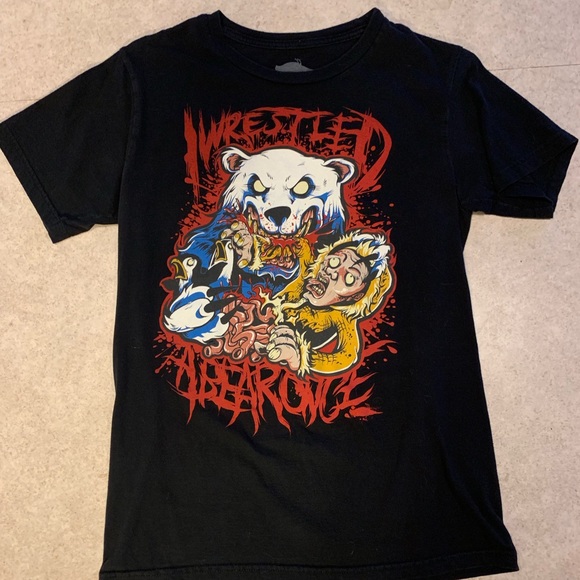 Shirts Vintage I Wrestled A Bear Once T Shirt Poshmark Shirts Vintage I Wrestled A Bear Once T Shirt Poshmark